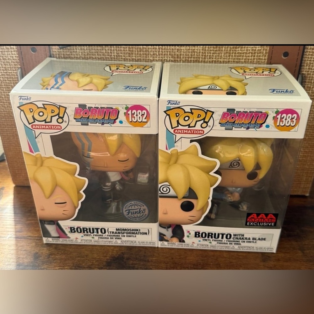 FUNKO Boruto set of 2 - AAA exclusive
- Funko Special Edition 1382-1383